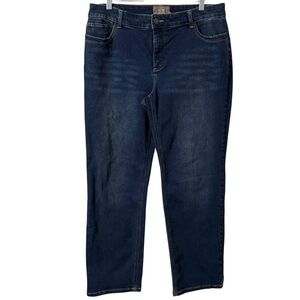 NEW Chicos So Lifting The So Slimming Collection jeans straight leg 2.5 S / 14 S